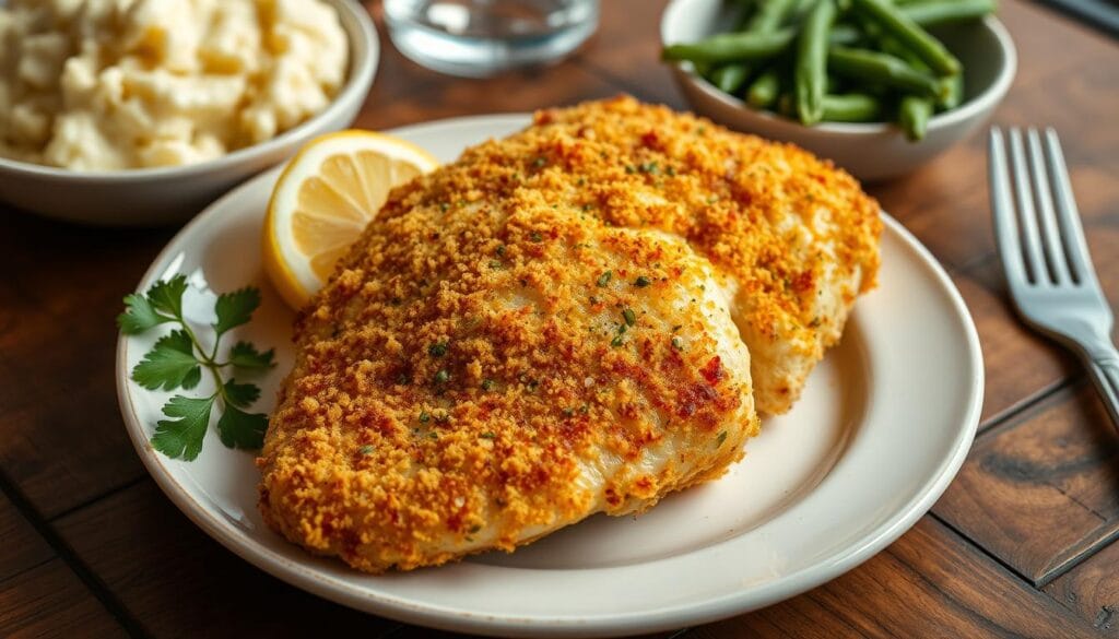longhorn parmesan crusted chicken