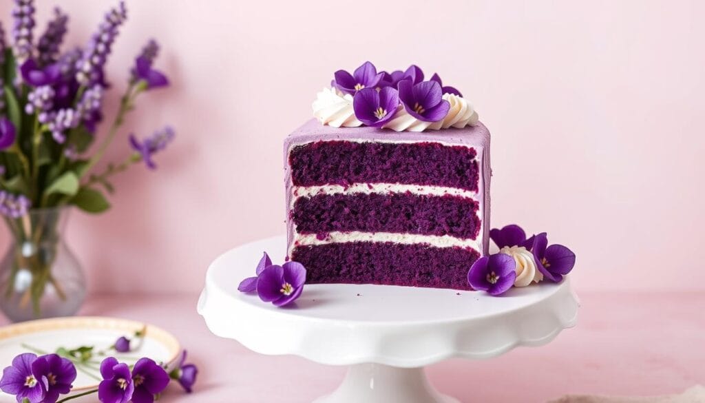 purple velvet cake